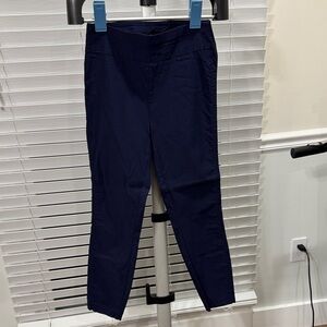 Women's Navy Skinny Stretch Pants